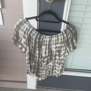 Off the shoulder blouse